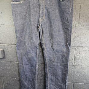 Levi's 541 jeans men's 42x32 Athletic Tapered straight blue Dark Washdenim pants